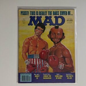 MAD Magazine #235 December 1982 Rocky 3 Mr. T ; Conan Barbarian Facts of Life A5